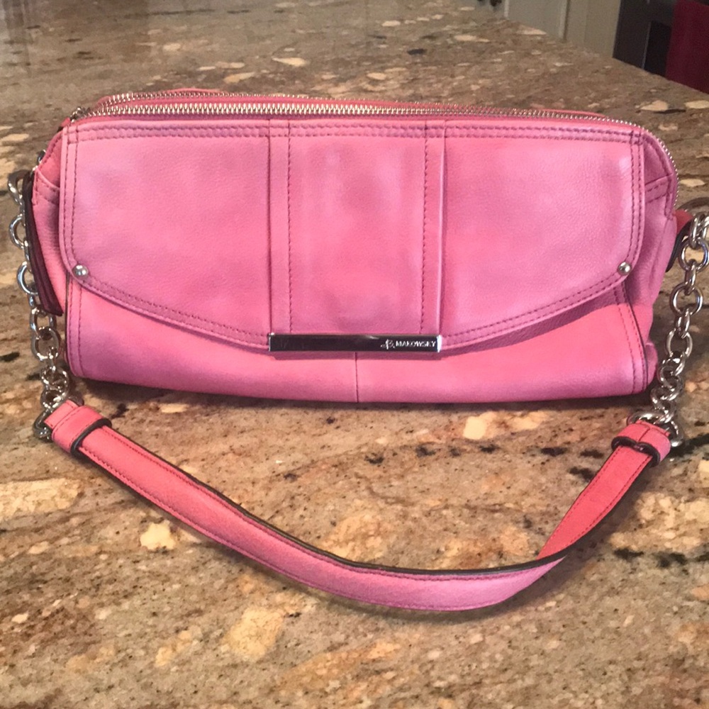 B Makowsky pink purse